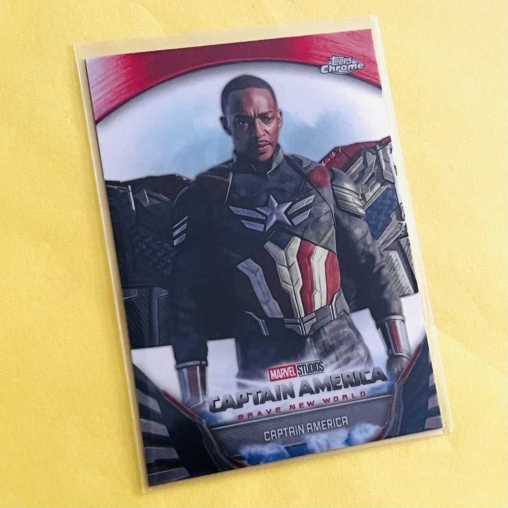 2025 Topps Chrome‎ Marvel Studios Captain America Sam Wilson BNW-10 Insert